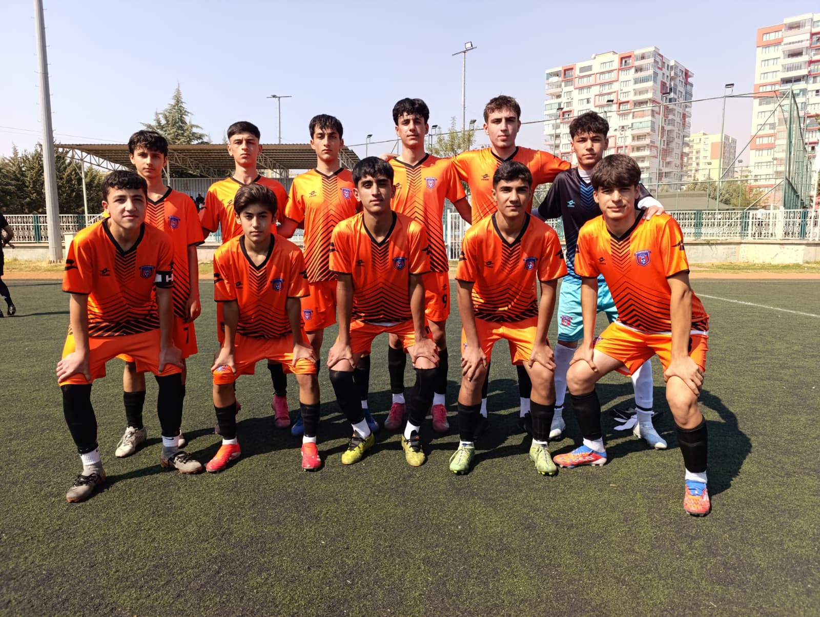 Genç Futbolcular Lige Damga Vuruyor