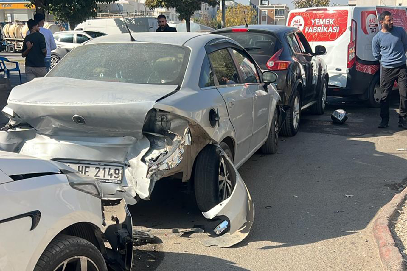 Batman’da zincirleme kazası