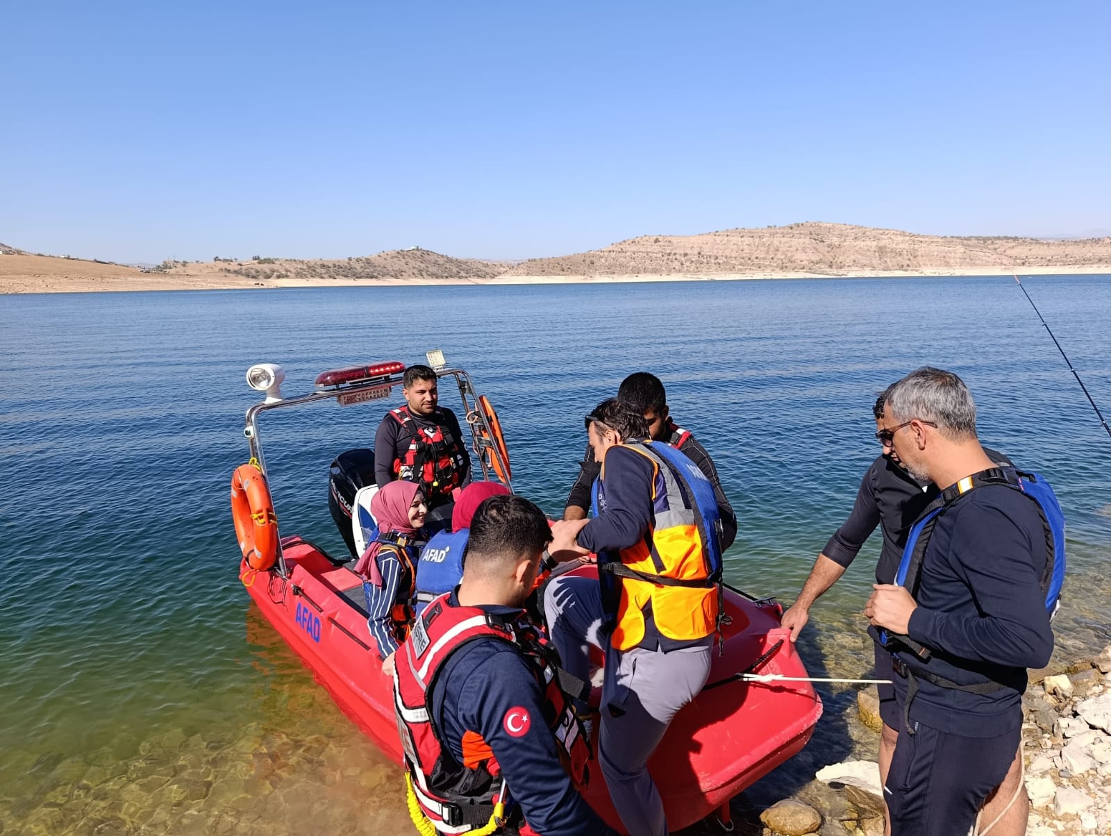 Batman’da “Su Üstü Arama ve Kurtarma Tatbikatı” Gerçekleştirildi