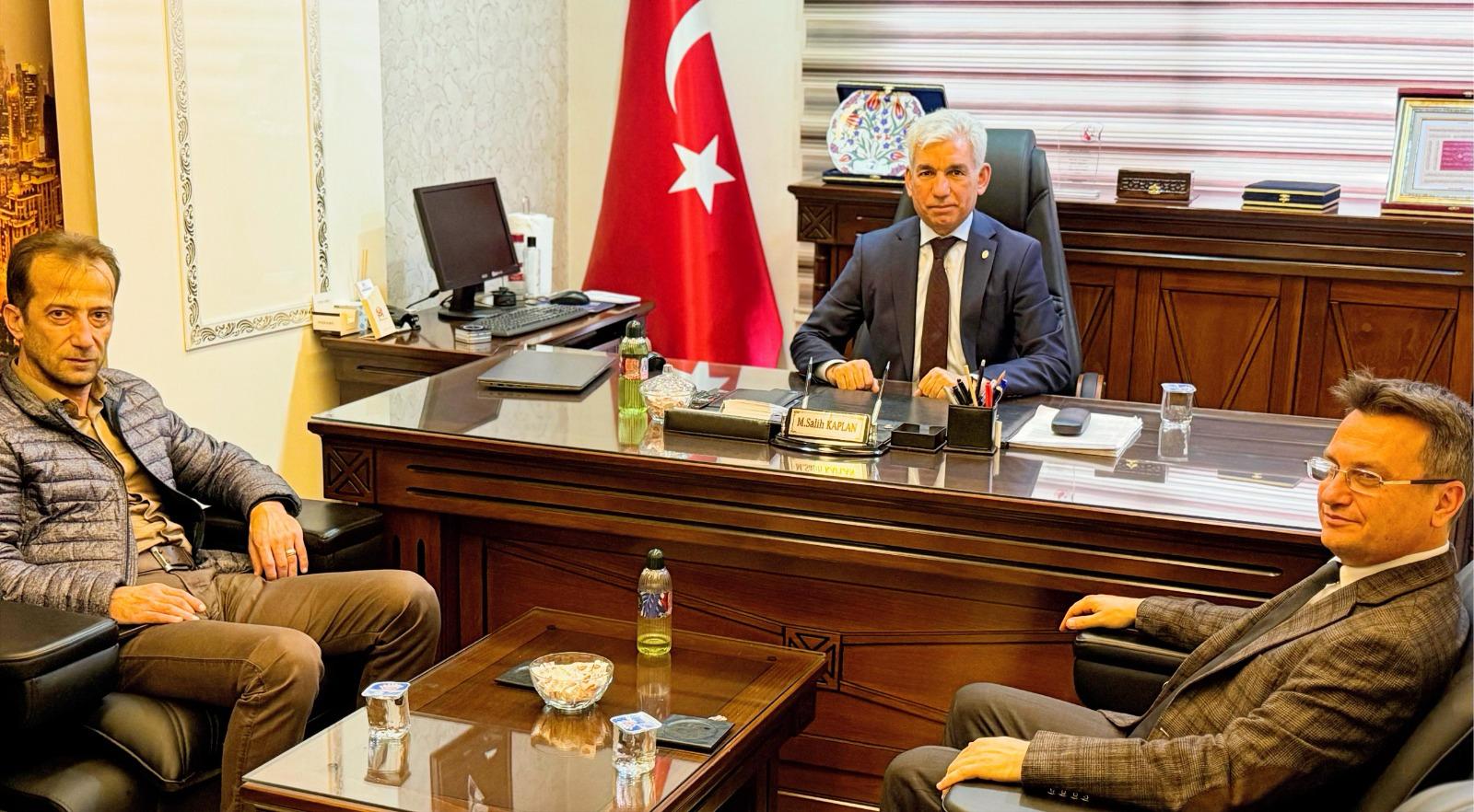 Defterdar ve BESOB Başkanı görüştü