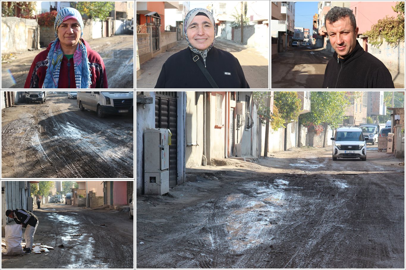 Aylardır bitmeyen çamur ve yanmayan doğal gaz tepkisi!