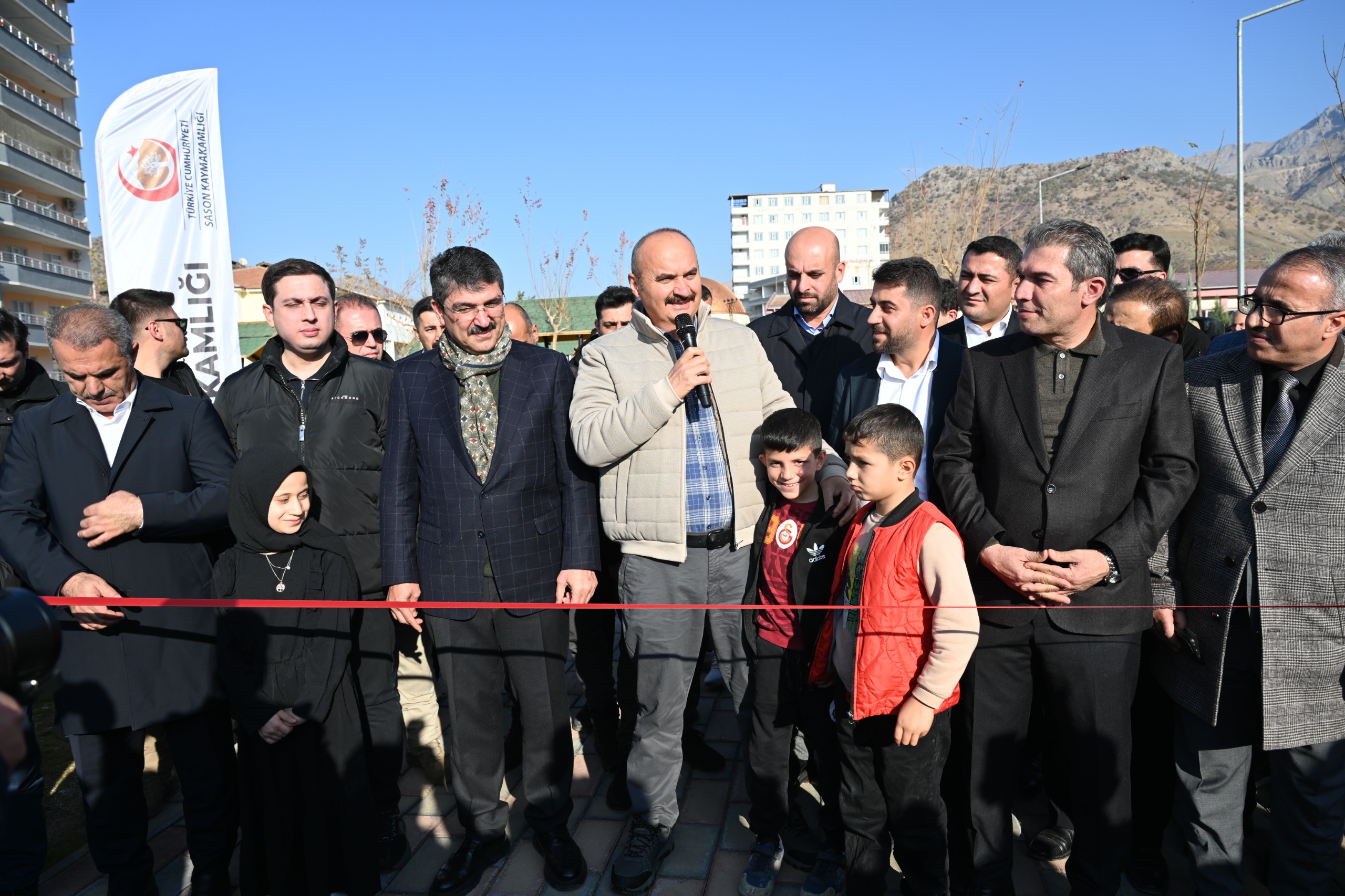 Sason’da Yeni Park Açıldı