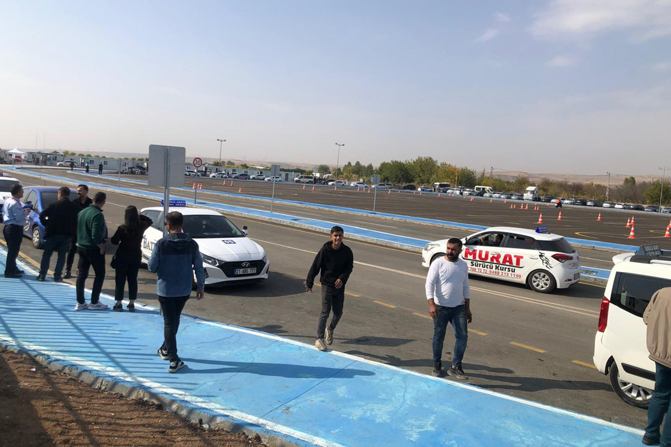 Sürücü Akademisi’nde ilk direksiyon sınavı gerçekleştirildi