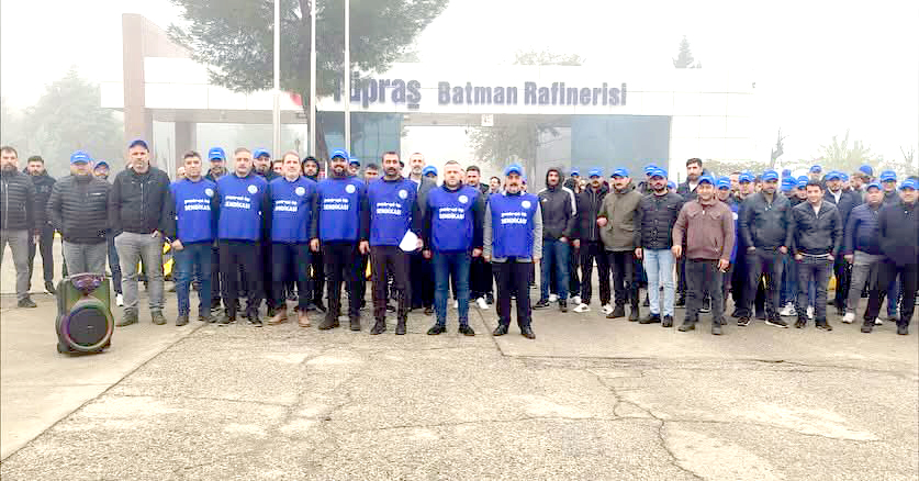 Petrol-İş’ten Rafineri Önünde Eylem