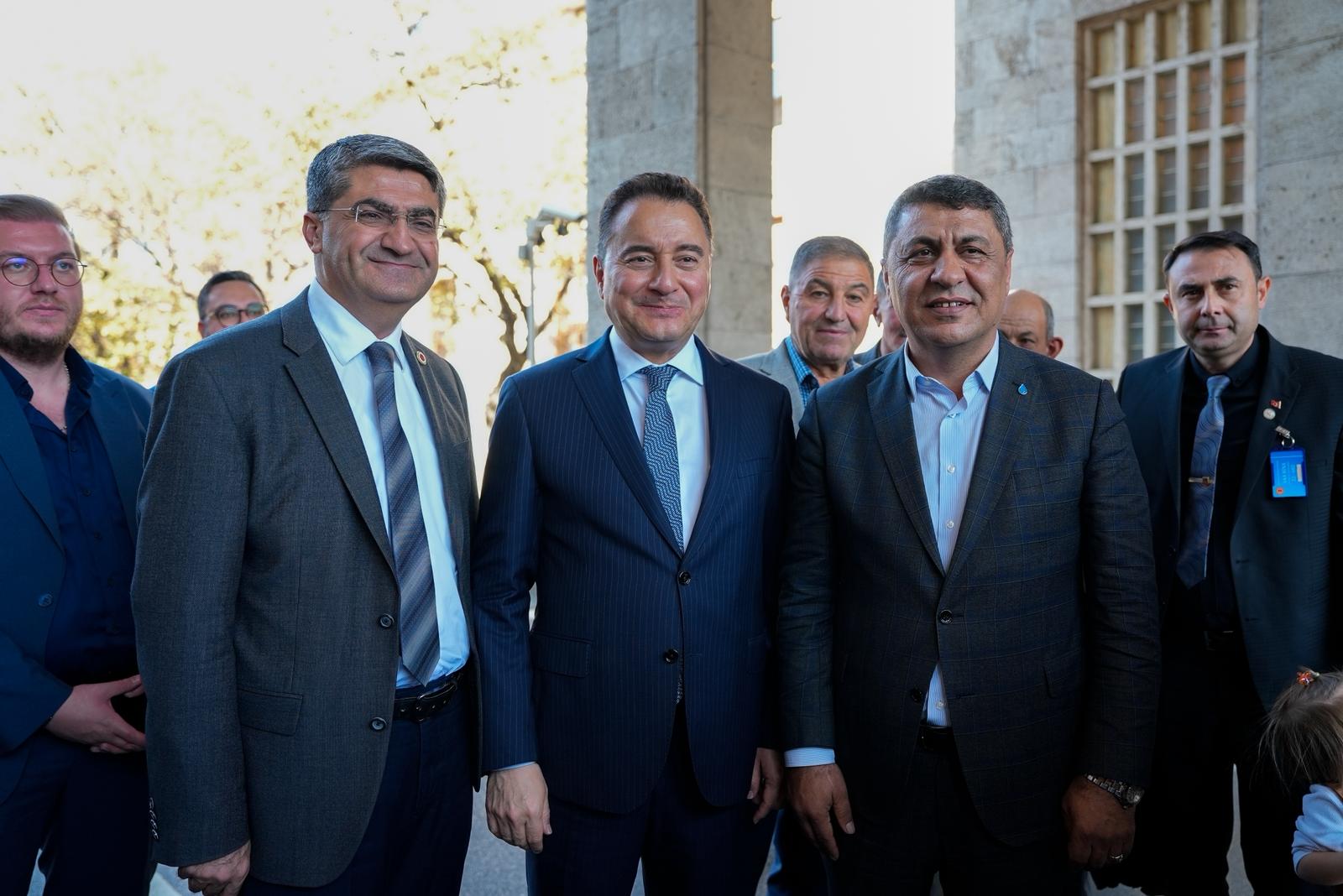 Başkan Yılmaz, Genel Başkan Babacan ile Görüştü