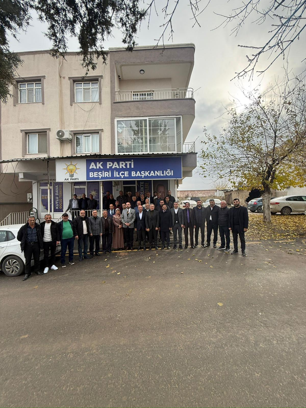 AK Parti Beşiri Teşkilatında Yenilenme Süreci Sürüyor