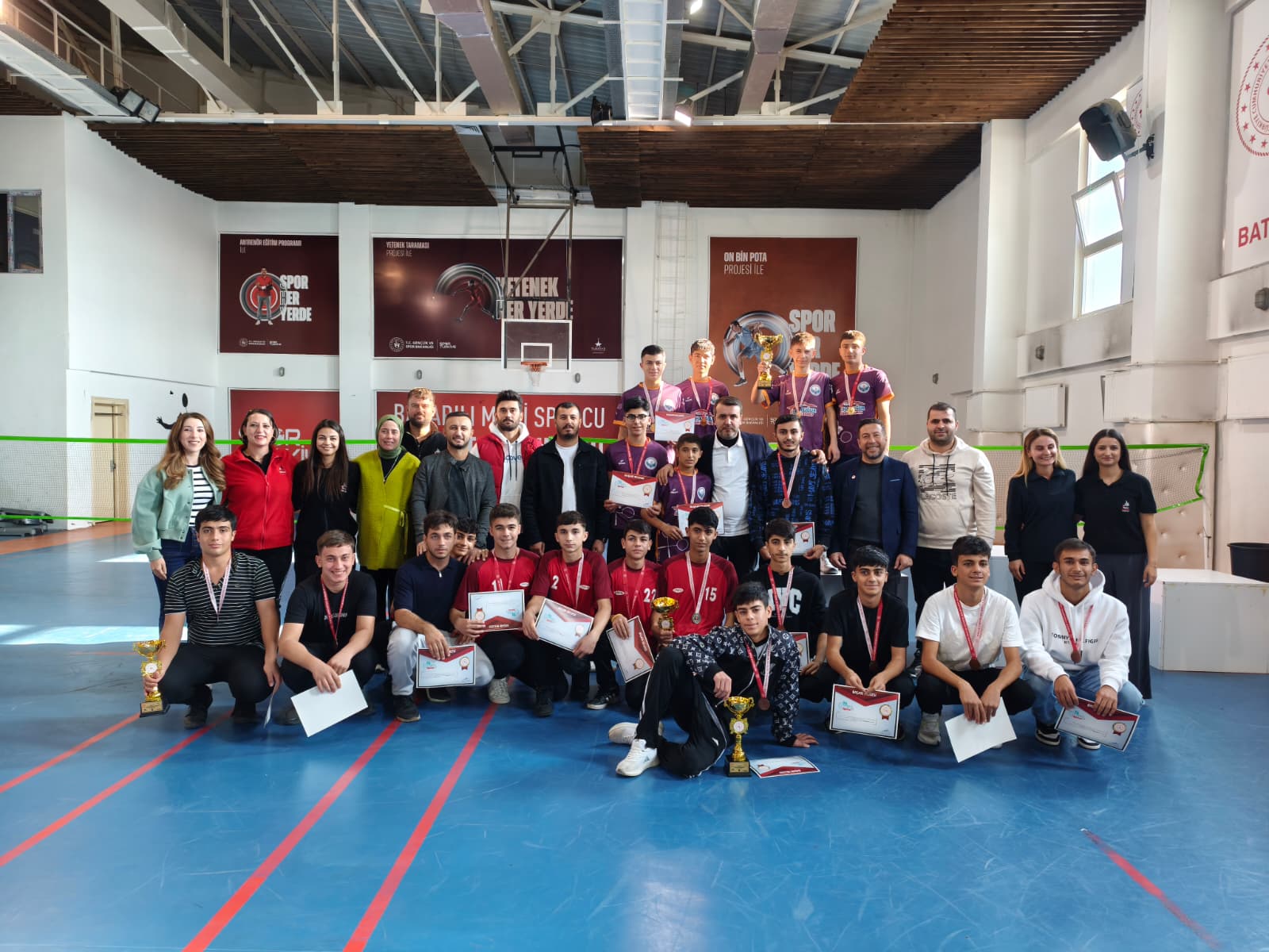 Badminton Genç Erkekler İl Şampiyonası Sona Erdi