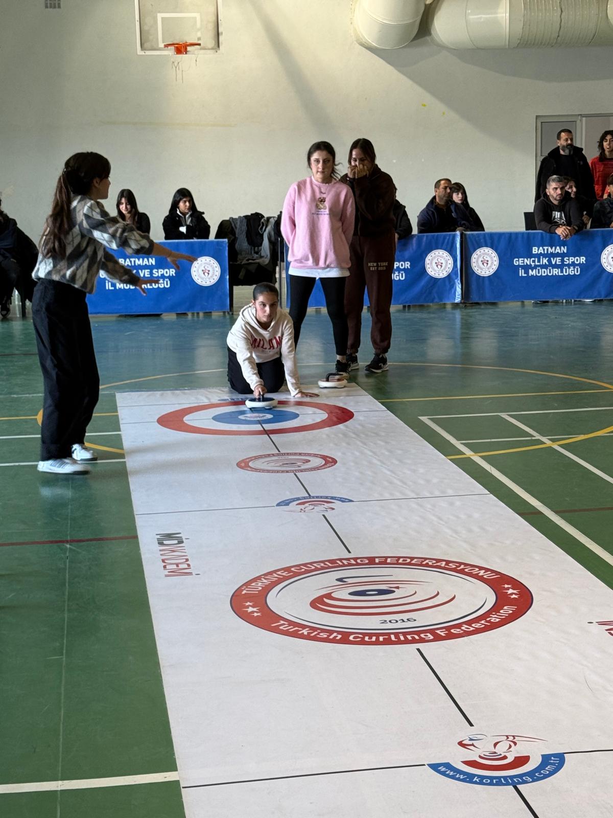 Genç Kızlar Floor Curling İl Şampiyonası Tamamlandı