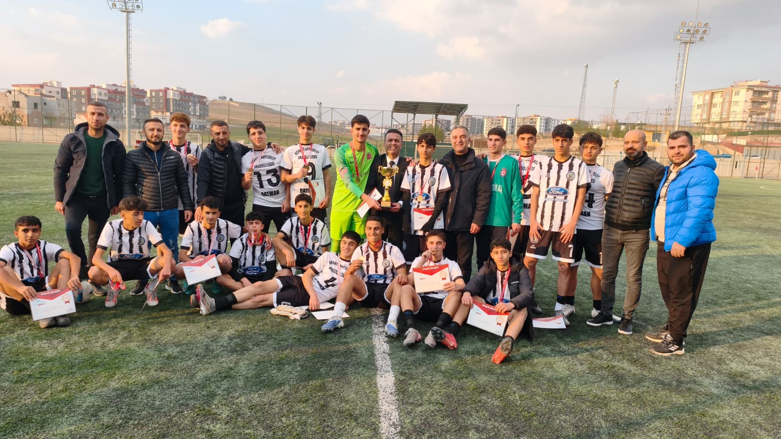 Liseler Arası Futbol Şampiyonu Belli Oldu