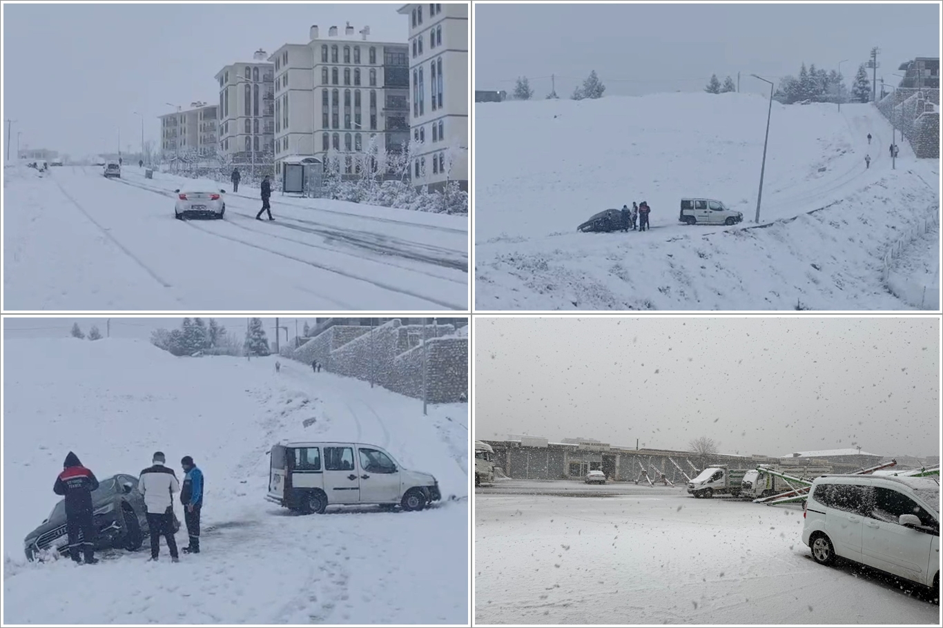 Beklenen Kar Batman’ı Beyaza Bürüdü