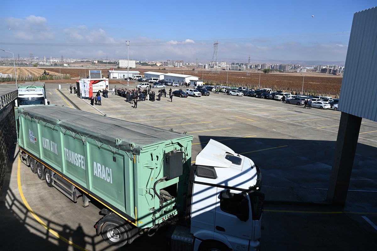 Katı Atık Aktarma İstasyonu ile Sefer Sayısı Azaldı