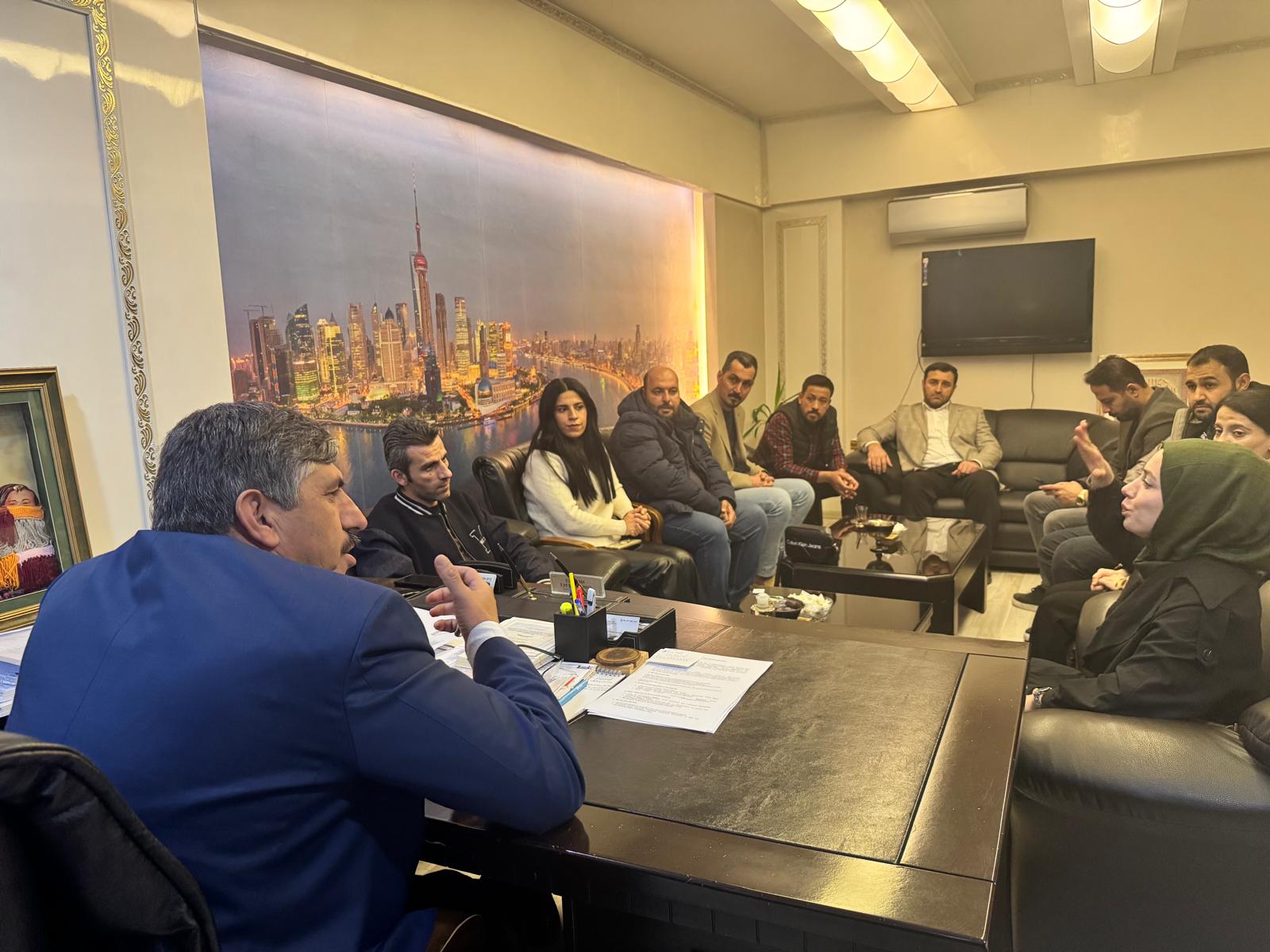 Esnaf Odasında İşitme Engellilerin Talepleri Gündemde