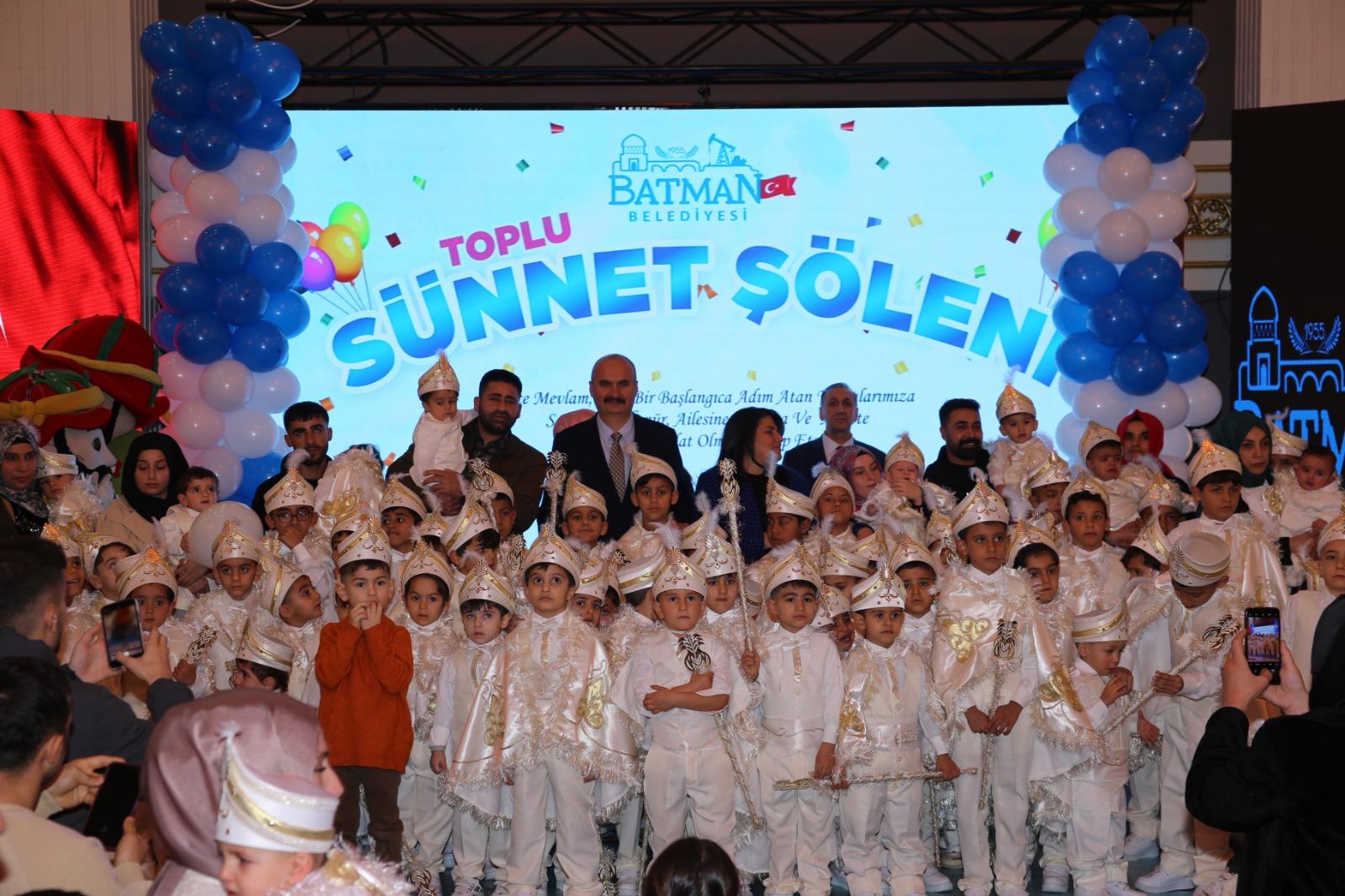 Batman’da Toplu Sünnet Şöleni Düzenlendi