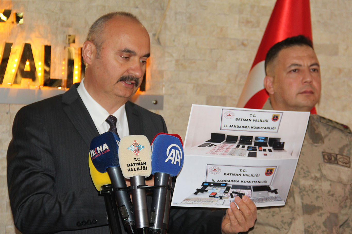 Vali Canalp Kasım Ayı Asayiş Verilerini Açıkladı