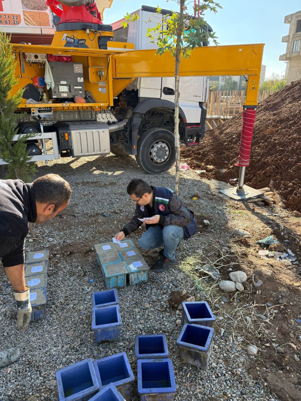 Yapı Malzemeleri ve Beton Denetimleri Sürüyor