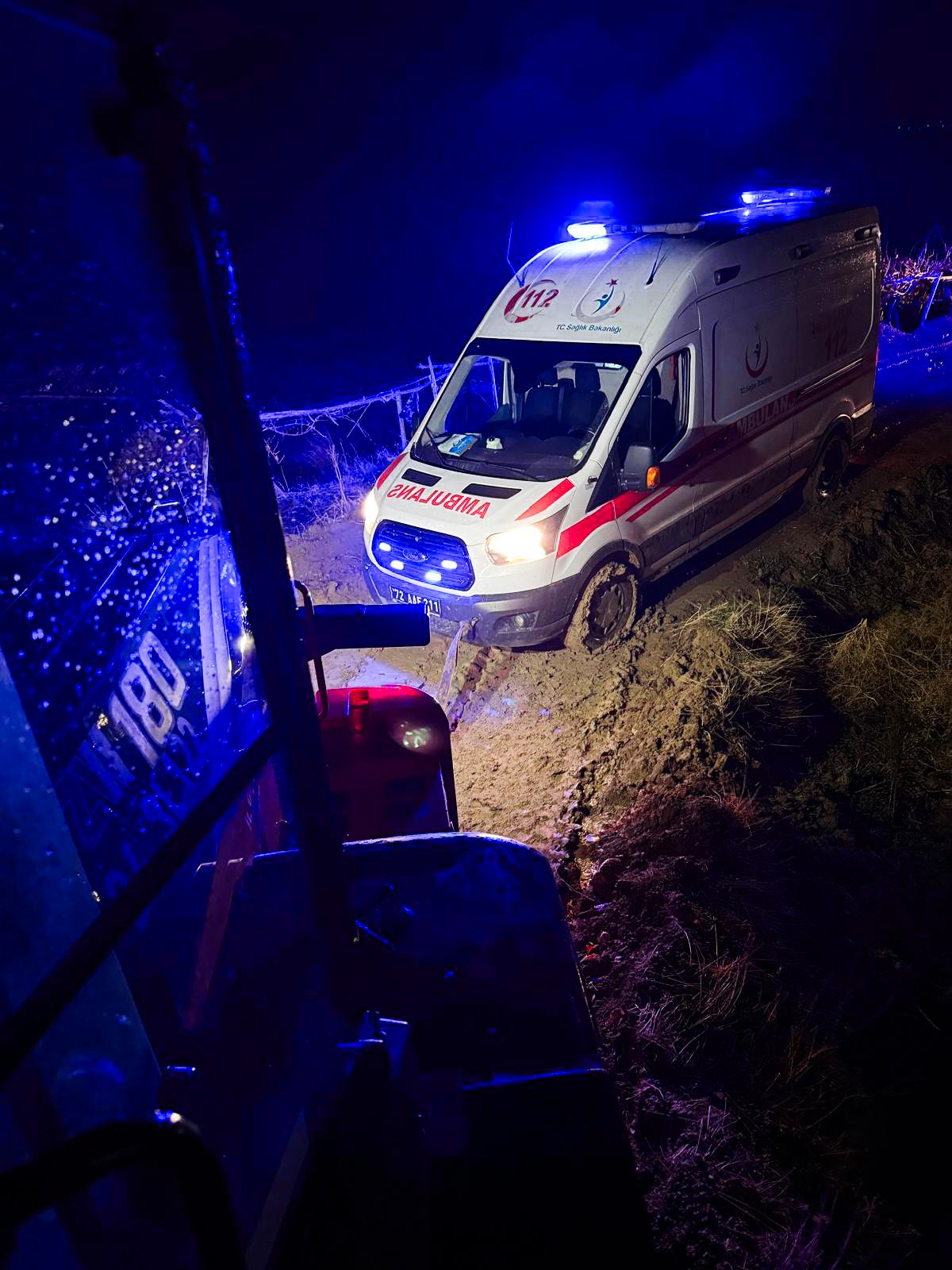 Karbonmonoksit Vakasında Ambulans Yolda Mahsur Kaldı