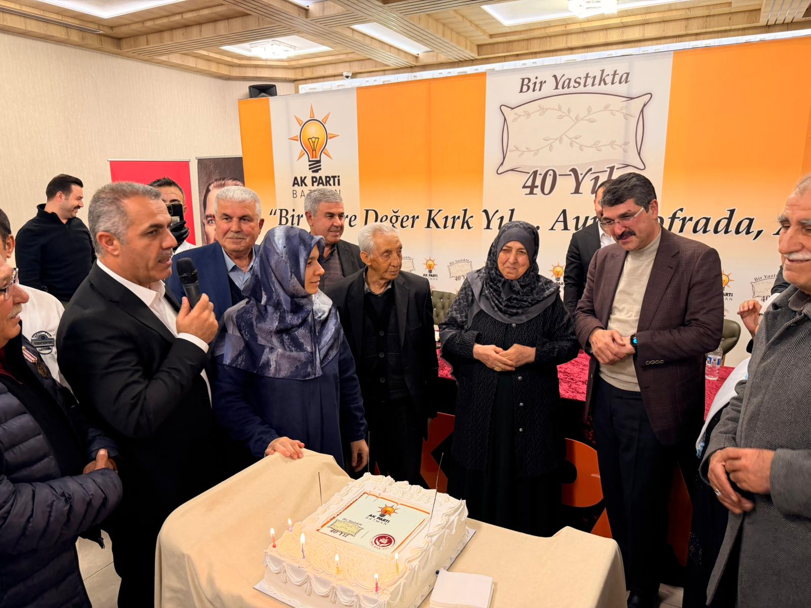 Batman’da 40 Yıllık Evlilikler Kutlandı