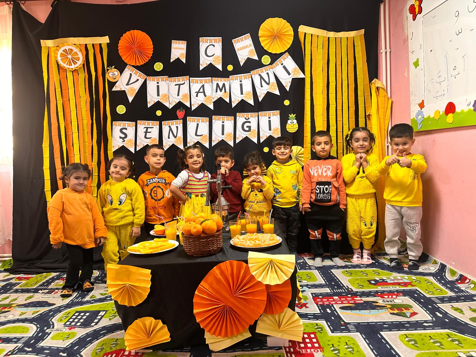 Minik Kursiyerlere “C Vitamini Şenliği”