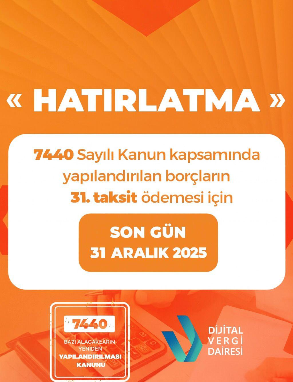 Batman Defterdarlığından Taksit Ödemeleri Uyarısı