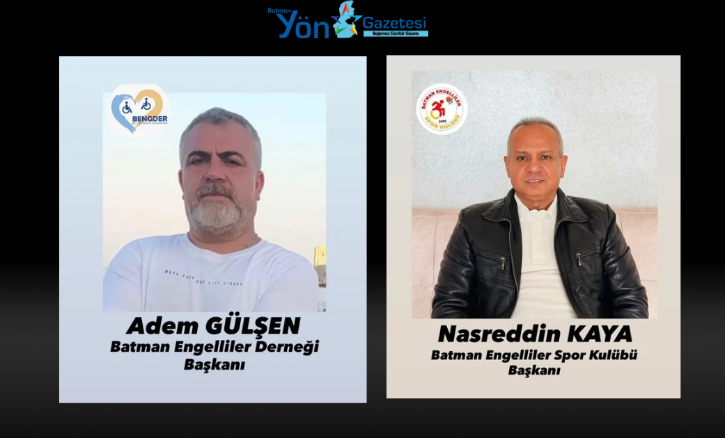 Batman’daki Engelli STK’lardan 3 Aralık Mesajı