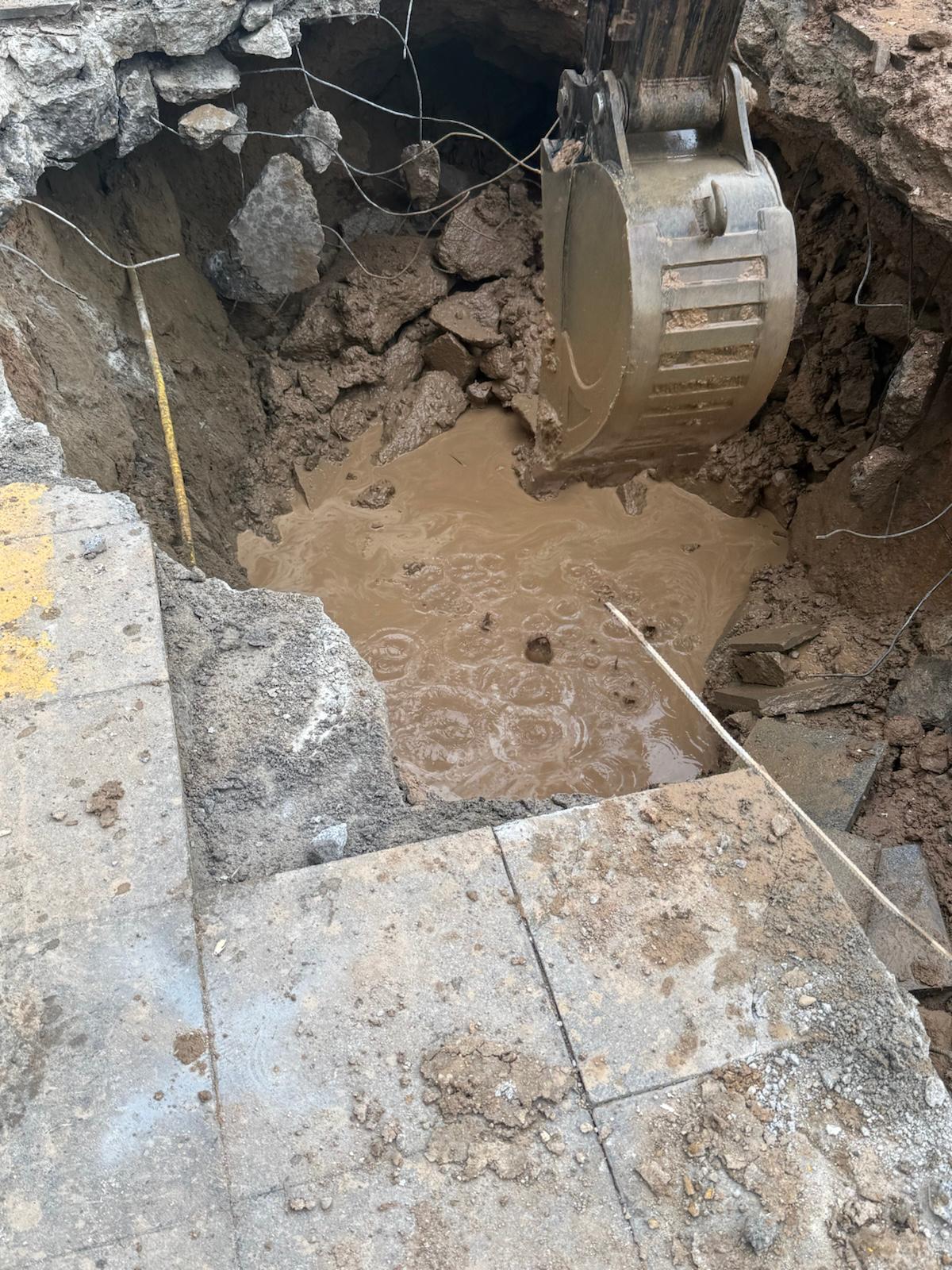 Su Kaçakları Tespit Edilip Onarıldı