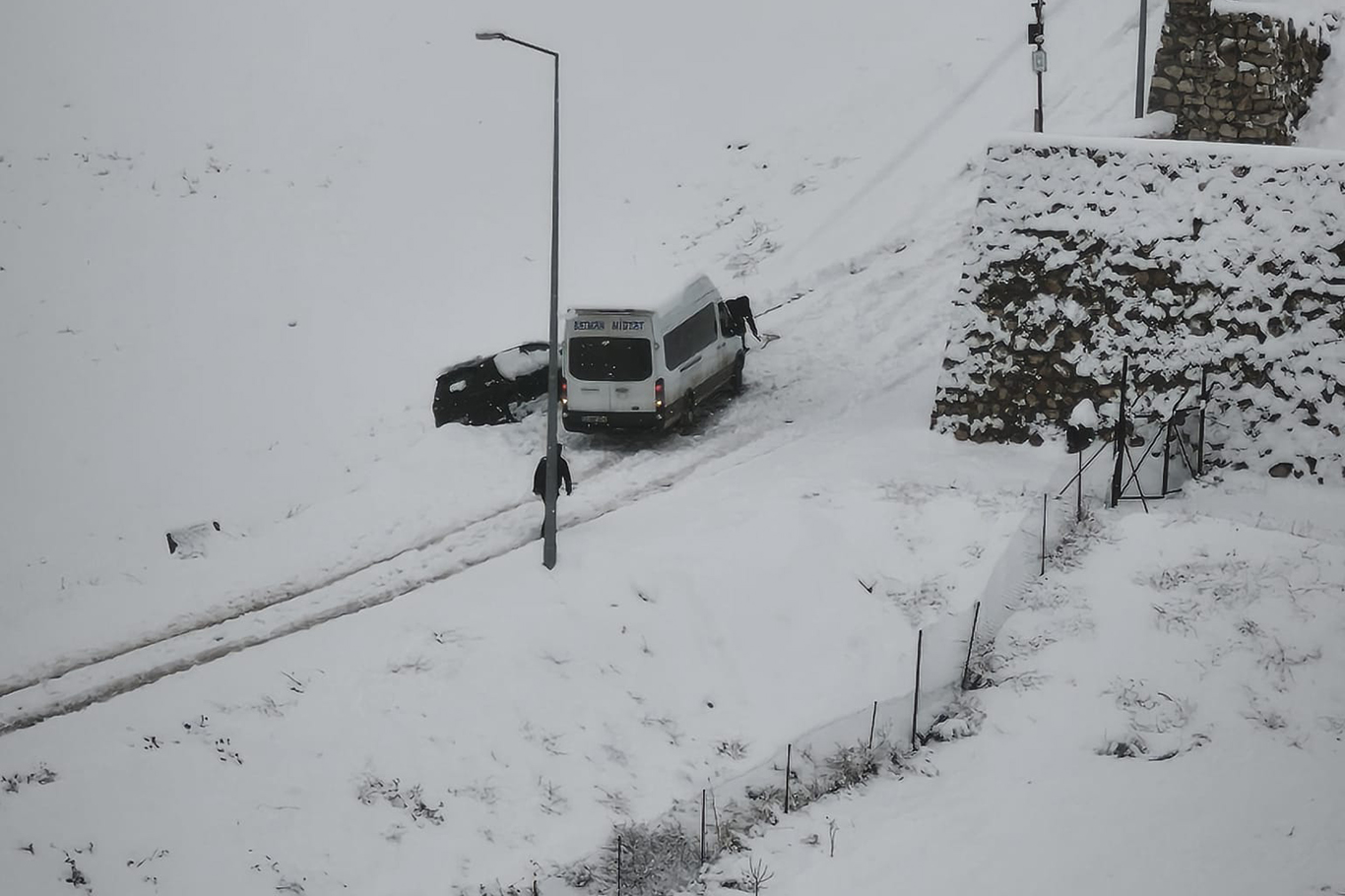 Batman’da Kar Ulaşımı Zorlaştırdı
