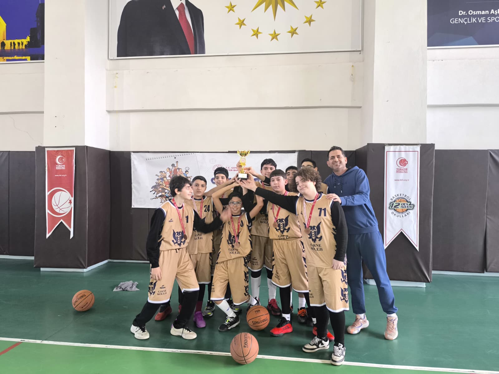 Yıldız Erkekler Basketbol İl Şampiyonası Tamamlandı