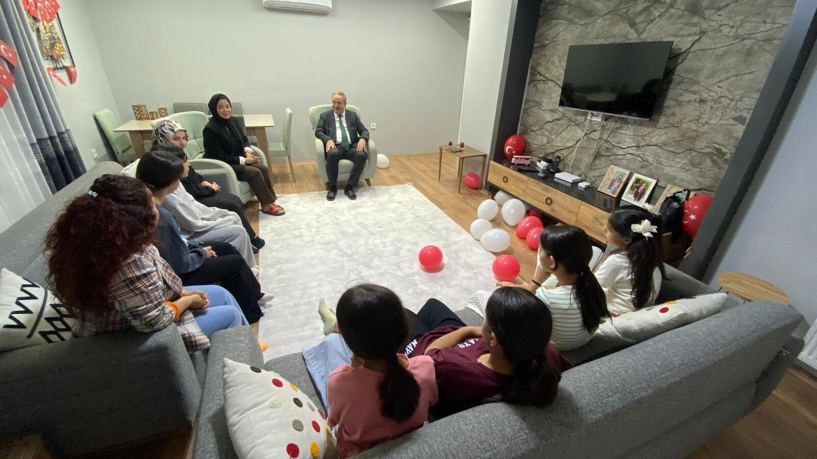 Çayla Sohbet’te Çocukların Yüzü Güldü