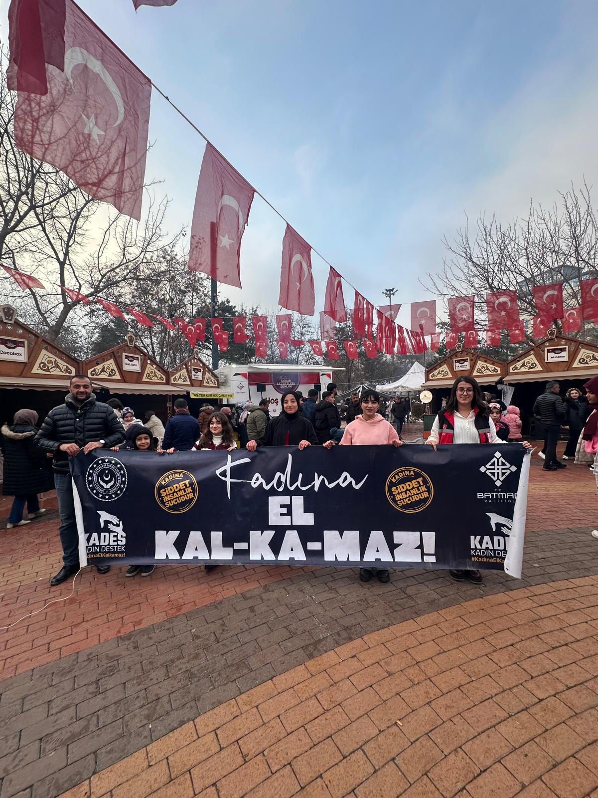 ŞÖNİM Kadına Şiddete Dikkat Çekti