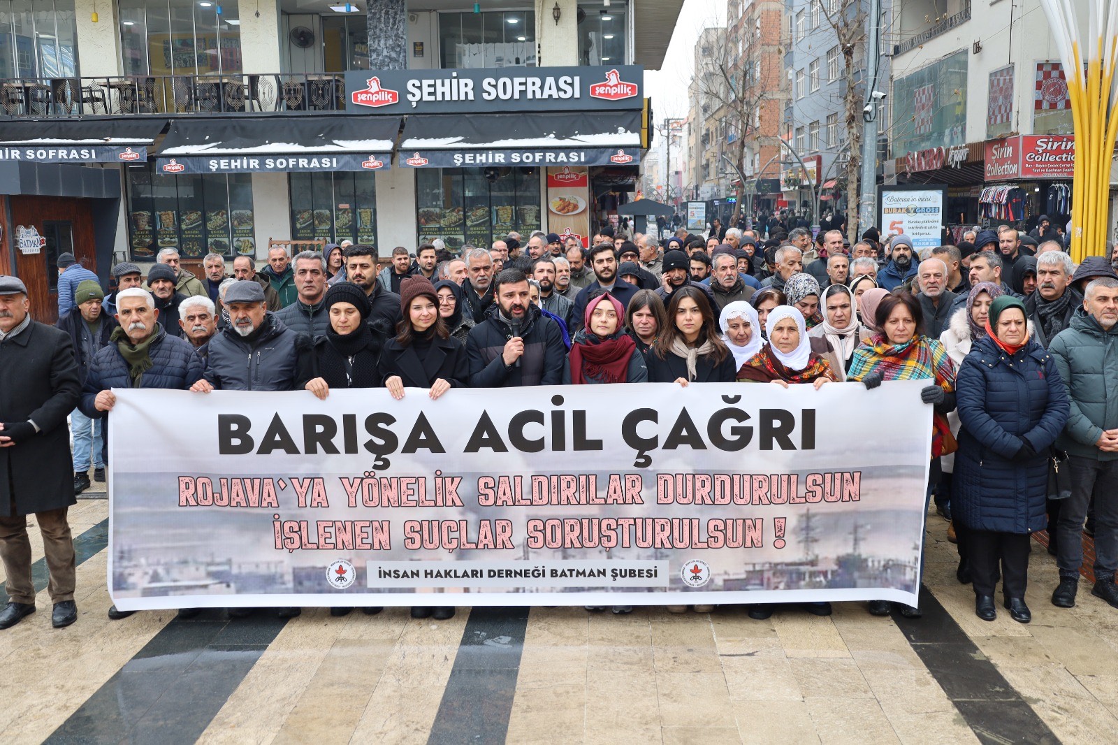 İHD’den Batman’da Rojava Çağrısı