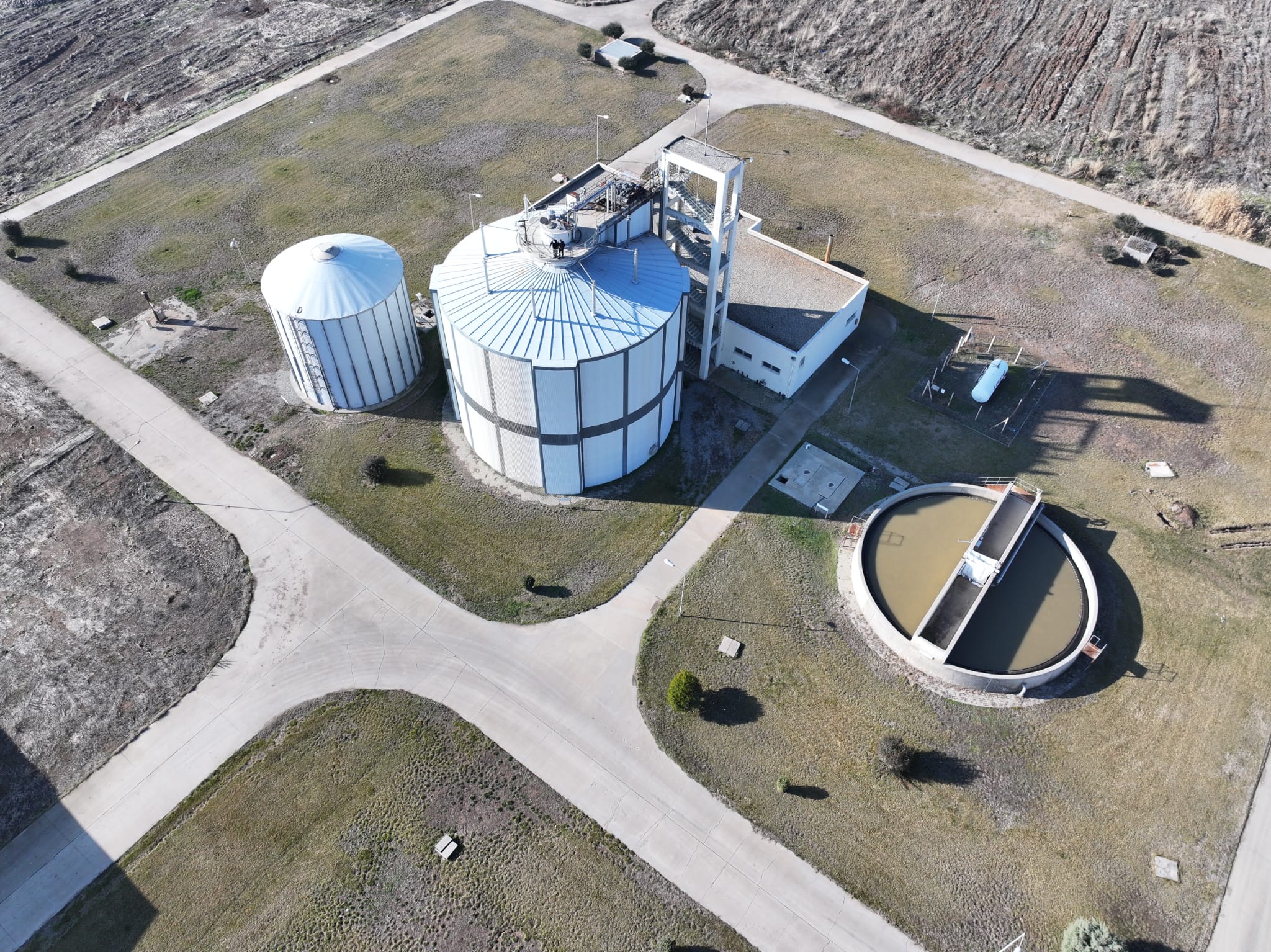 Atıksu Arıtma Tesisinde Çamurdan Doğal Gübre Üretiliyor