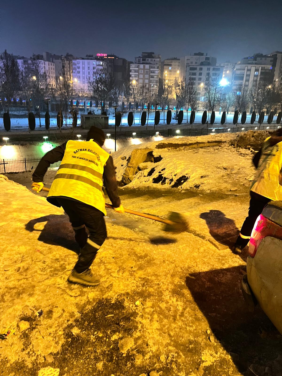 Kar ve Buzla Mücadelede 3 Vardiya Çalışma