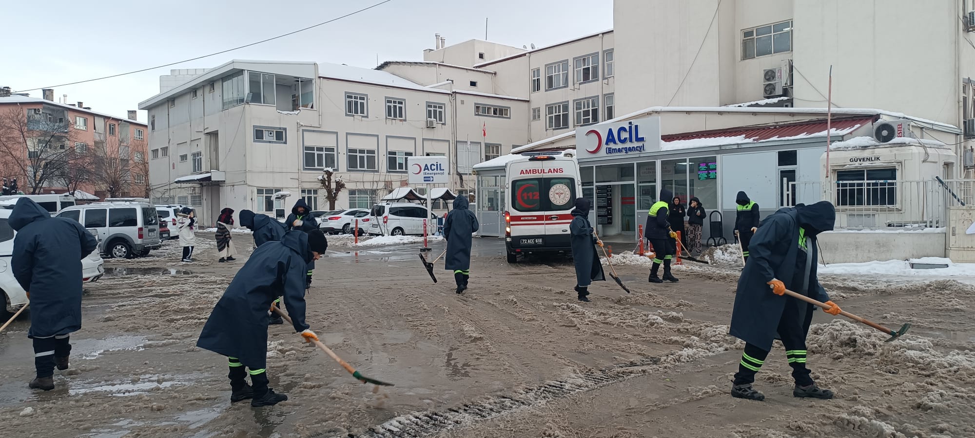 Karla Mücadele Çalışmaları Sürüyor