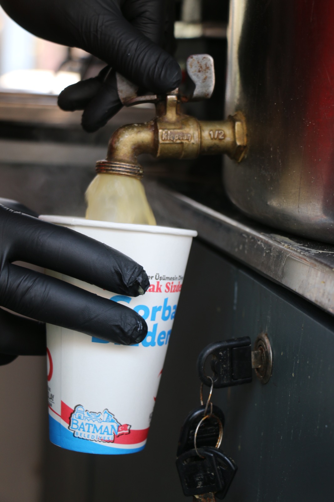 “Çalışmak Sizden, Çorba Bizden”