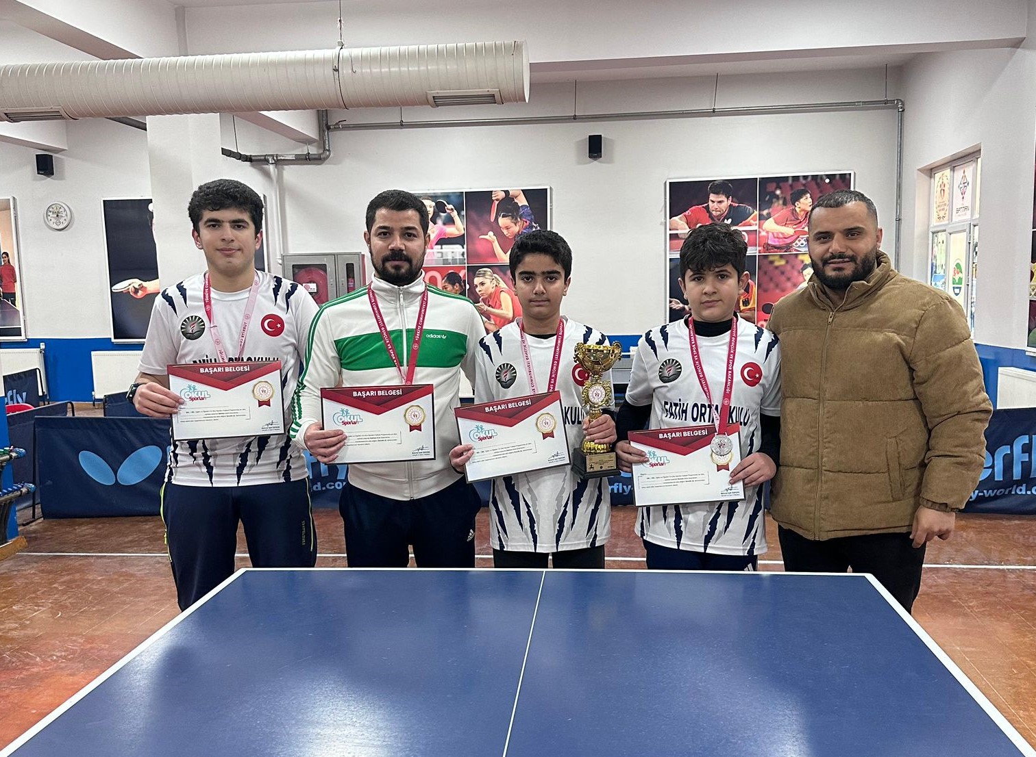 Fatih Ortaokulu bölge şampiyonasına gidiyor