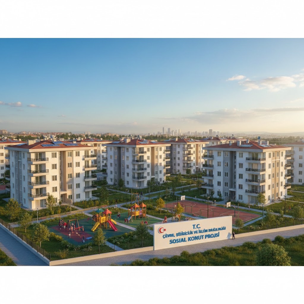 3.810 Sosyal Konut Kurası Çekiliyor