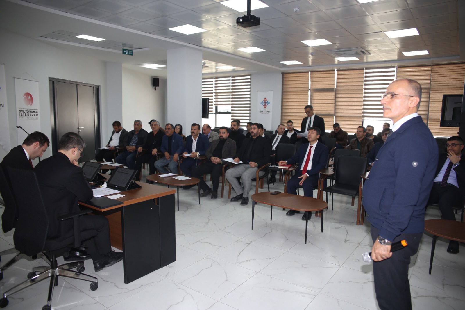 Muhtarlar Toplantısı STM’de Gerçekleştirildi