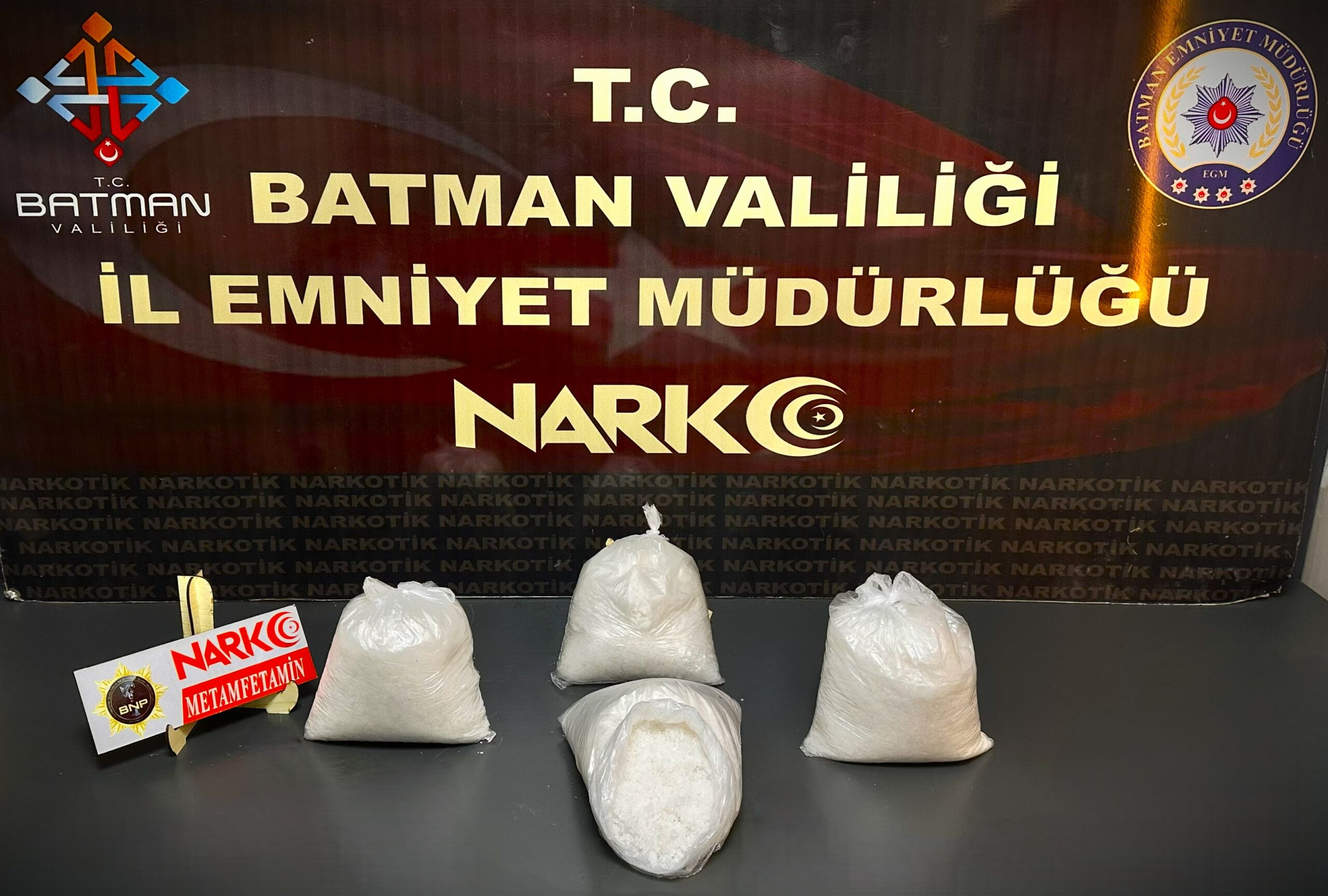4 Kilo 50 Gram Metamfetamin Ele Geçirildi
