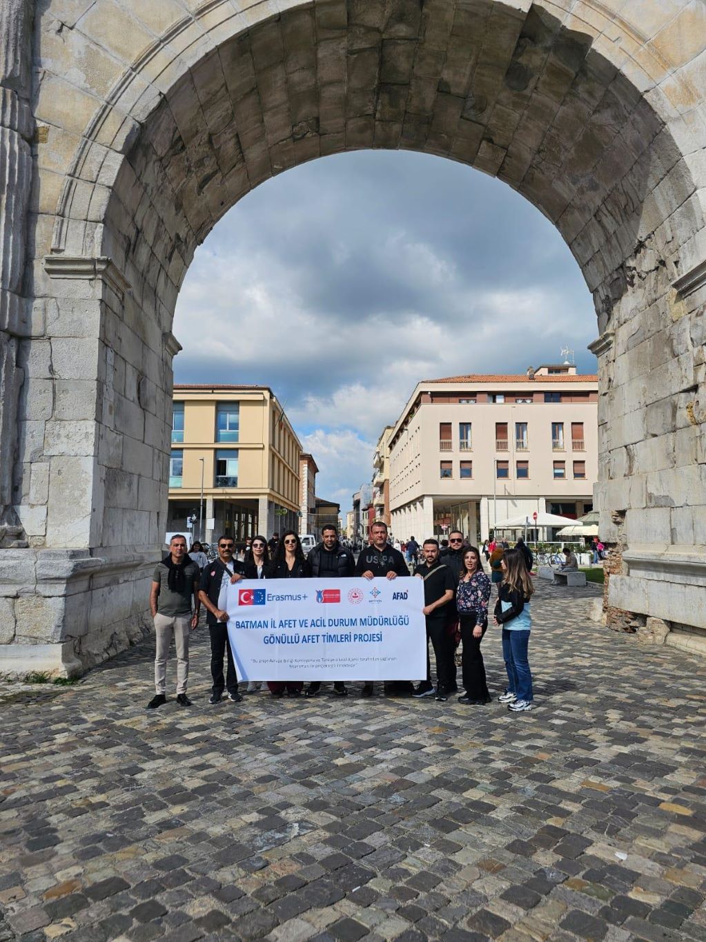 Batman AFAD Gönüllüleri İtalya’da