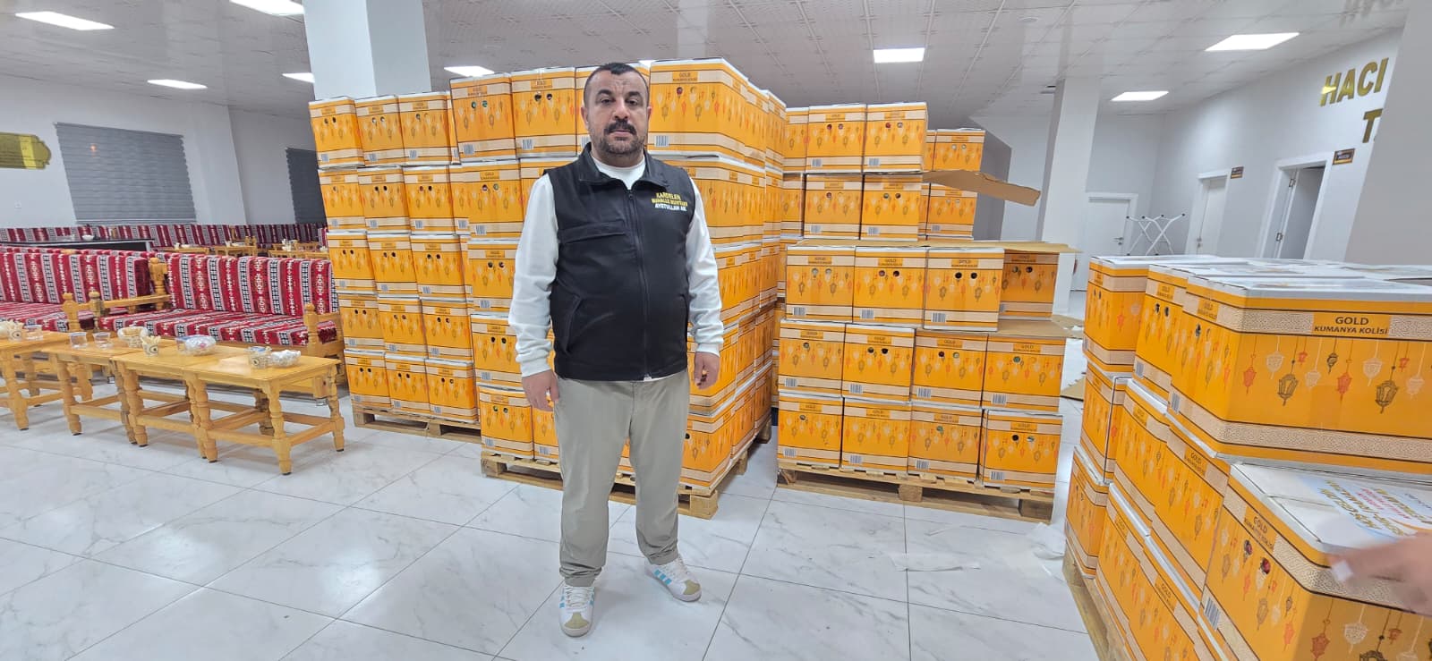 Muhtar Ak’tan 600 Aileye Gıda Kolisi