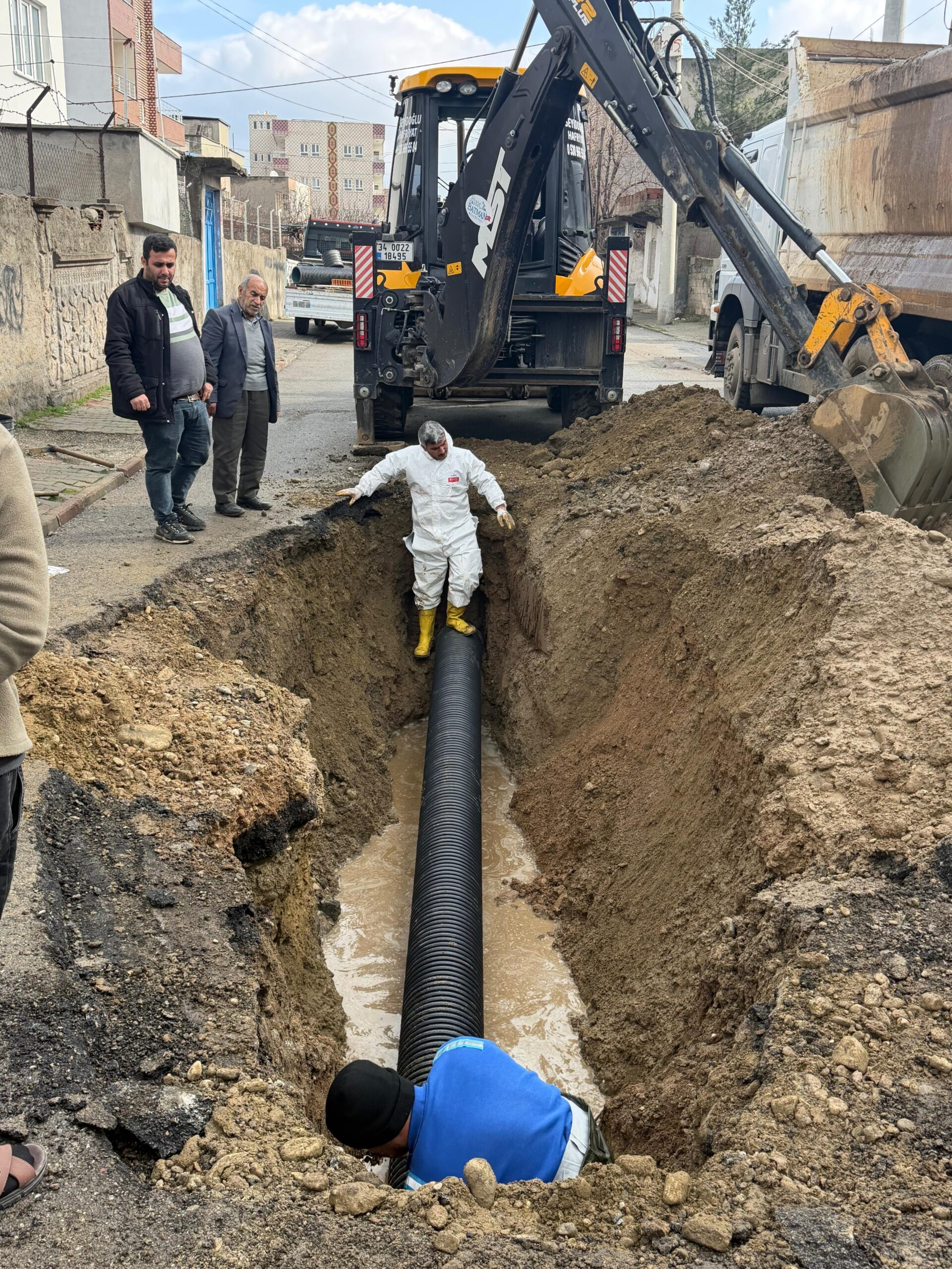 Cudi Mahallesi’nde Ana Hat Arızasını Giderdi