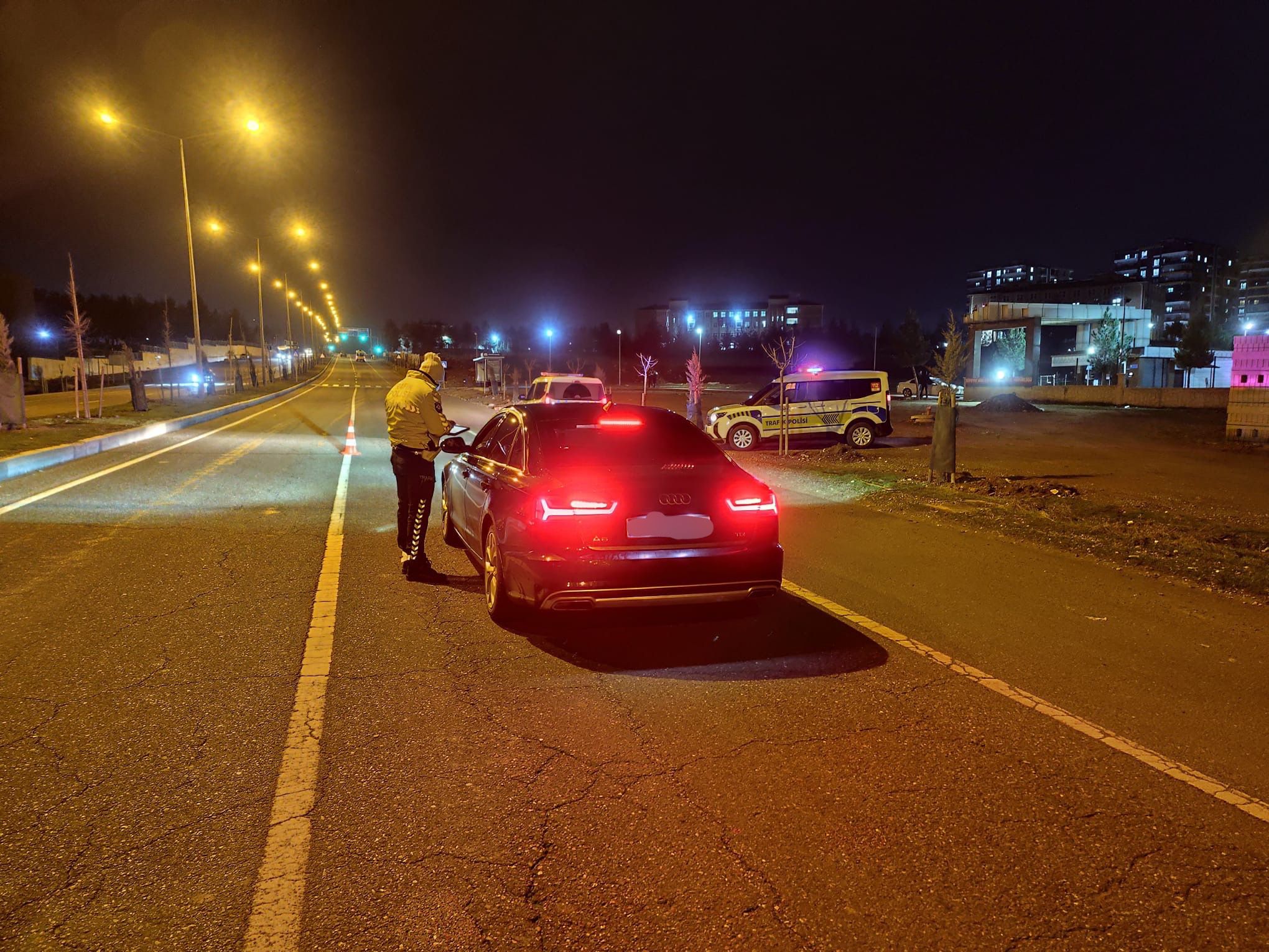 Batman Çevre Yolu’nda Hız ve Alkol Kontrolü