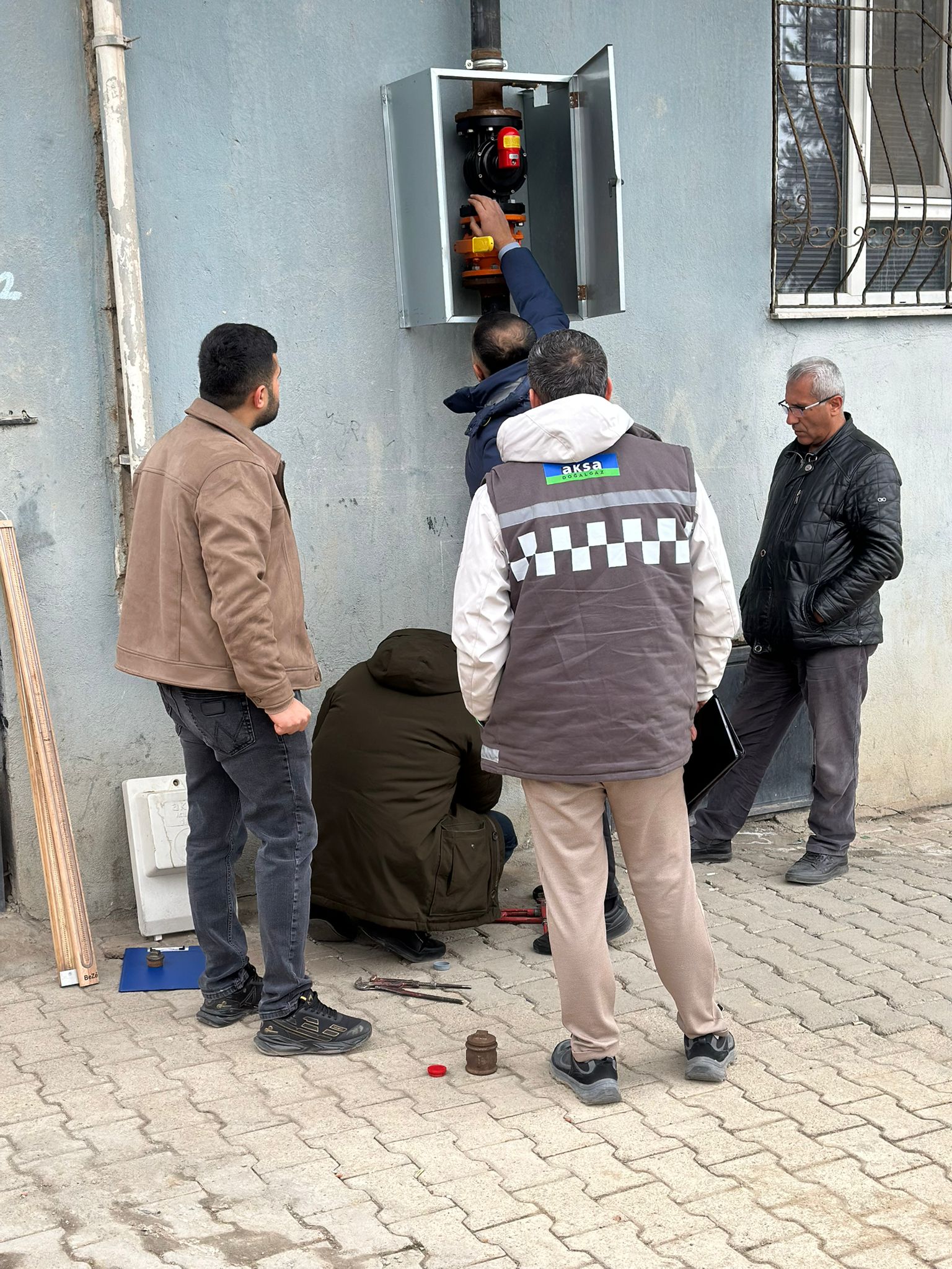 Gercüş’e İlk Doğal Gaz Verildi