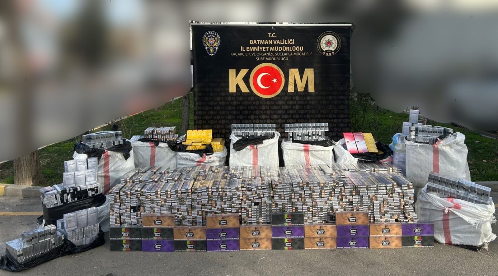 Hurda Altına Gizlenmiş Kaçak Sigara Ele Geçirildi