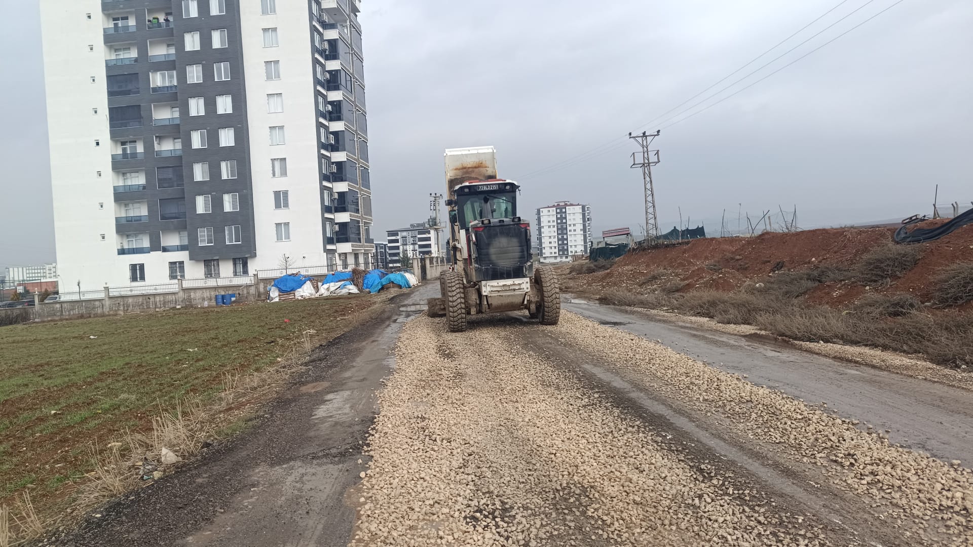 Batman’da Kar Sonrası Yol Onarım Çalışmaları Başlatıldı