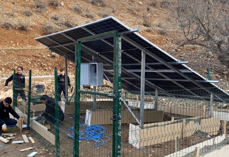 Akalin Köyü’nde Güneş Enerjili Su Projesi